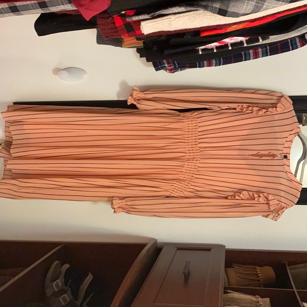 Coral dress